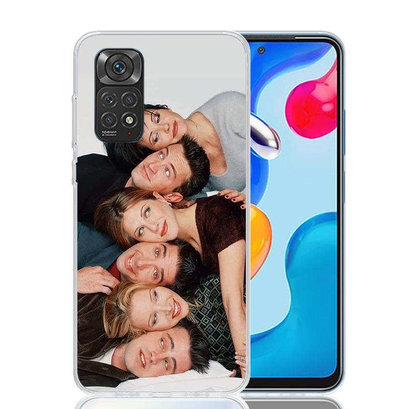 Friends Tv Show Funny Family Case Phone Cover for Xiaomi Redmi Note 14 13 12S 12 11S 11 11T 11E 10S 10 Pro Plus 5G Trend Fundas