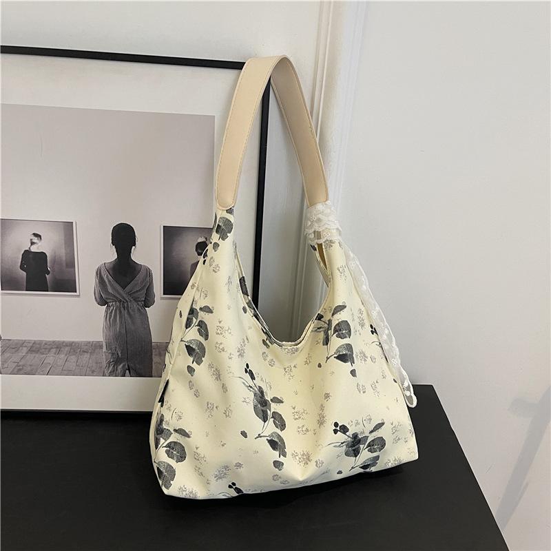 

Корейская версия ins простая косая большая сумка-тоут женская 2025 летняя модная дорожная повседневная сумка через плечо чёрный