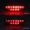 LED Tail Light Rear Brake Taillight For HONDA TRX450R & TRX450ER 2006-2014 Black