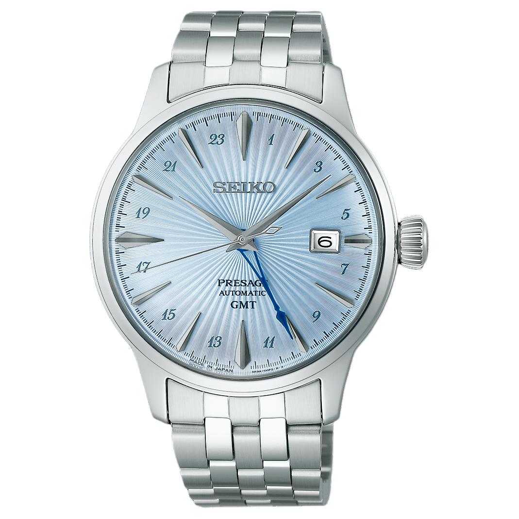 

SEIKO Automatic/Manual Mechanical Movement Stainless Steel Strap Watch 40.5mm Men s Watches SSK037J1 Blue Dial