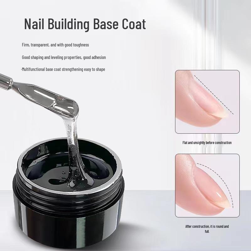 Японский гель для наращивания ногтей 20 мл для моделирования, укрепления и выравнивания с суперсильной адгезией