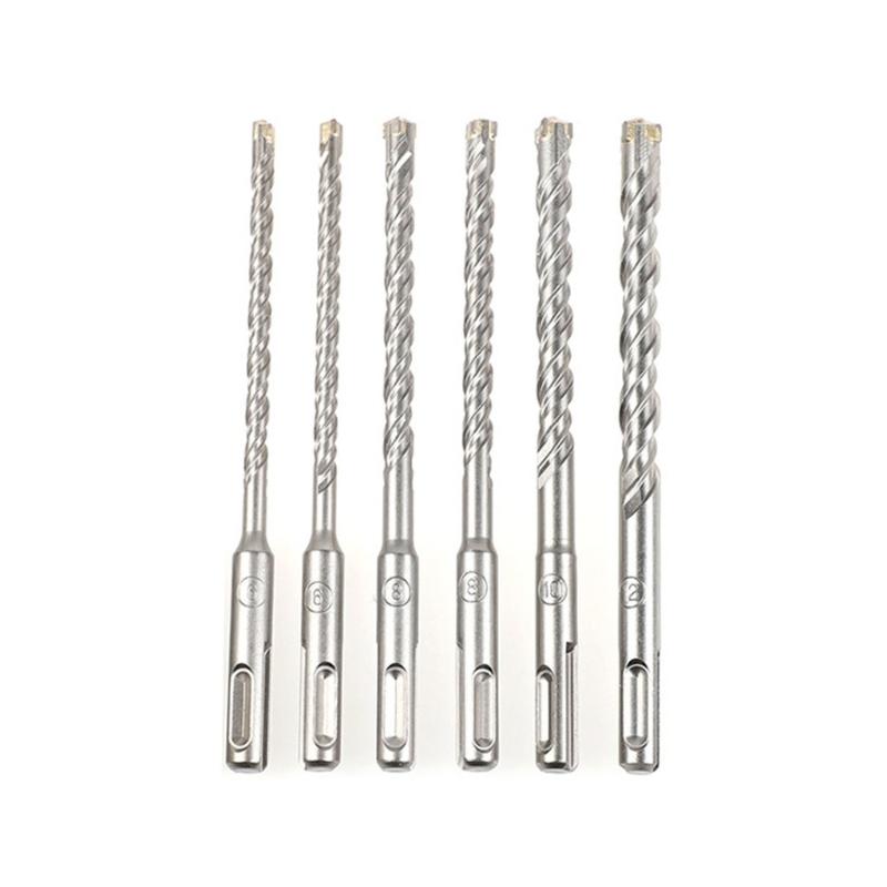 

Four-Flute Sawtooth Concrete Drill Drilling Glass Tile Ceramic Punching Four Edged Serrated Drill Bit