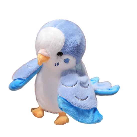 

Parrot Hand Puppet Plush Toy Soft Stuffed Bird for Baby Early Education Kindergarten Cute Ventriloquist Doll for Storytelling Interactive Gift for