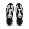 Li Ning Lightweight Comfortable Versatile Fashionable Trendy Durable Breathable Low-Top Casual Shoes Unisex Casual Shoes Black Gray AZGV107-2