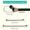 High Elasticity Rubber Rope Luggage Tie Elastic Hook with Adjustable Length for Electric Bicycles and Motorcycles, High Tension Cord for Securing Bags