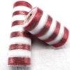 Handmade Christmas Wreath Tree Stripes Mesh 26cmx10 Yard Gift Wrapping Ribbon  Christmas Tree Decor