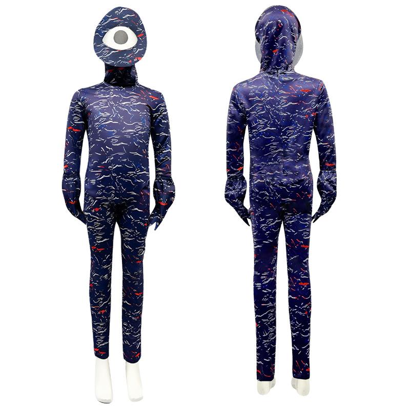 Halloween Horror Monster Jumpsuit Doors Game