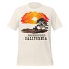 California Sunset T-Shirt: Retro Bakersfield Design - 100% Cotton