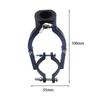 Square Hole Drill Attachment Holder, Tenon Drill Bit Fixing Bracket, Power Tool