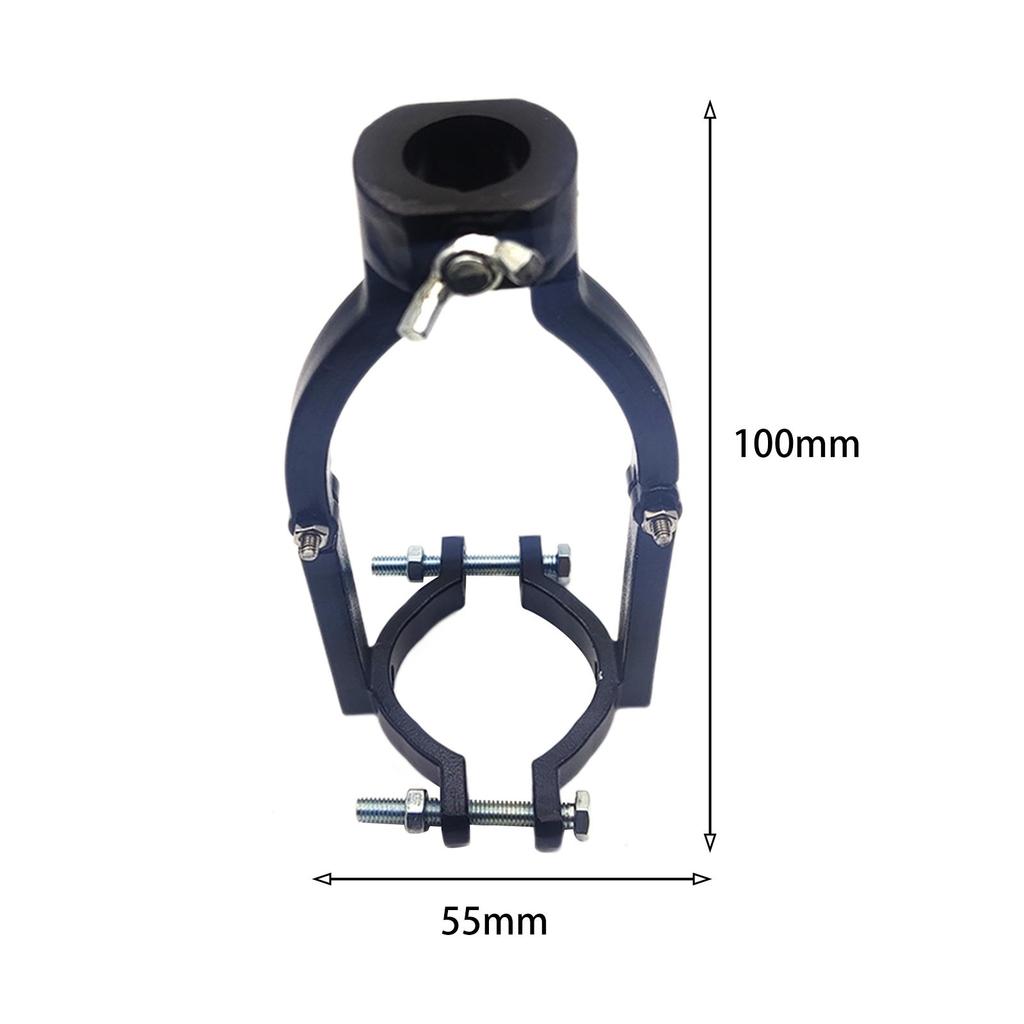 Square Hole Drill Attachment Holder, Tenon Drill Bit Fixing Bracket, Power Tool