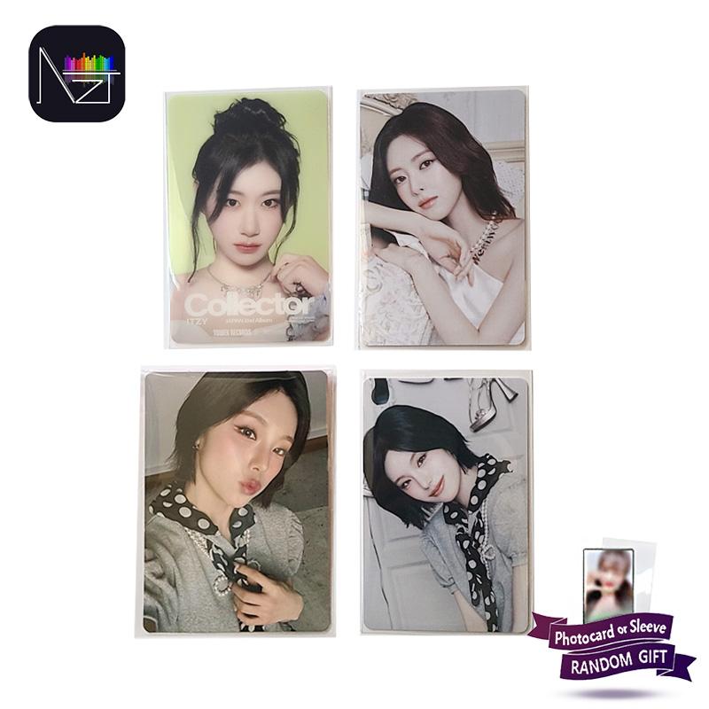 ITZY Japonské 2. album „Collector“ Benefitová fotokarta z Tower Records (1EA)