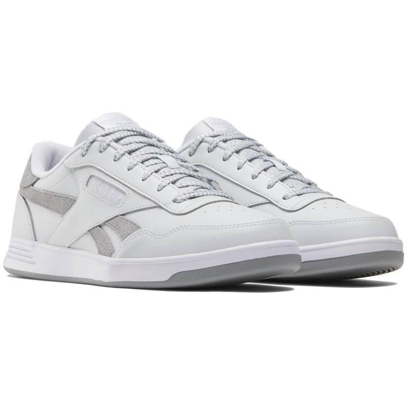 Reebok Court Advance Low Top Skateboard Shoes Unisex White Sneakers 100202583