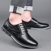 Men Business Brand Leather Shoes Fashion Casual Shoes for Men Black Brown Breathable Loafers Comfort Men'shoe