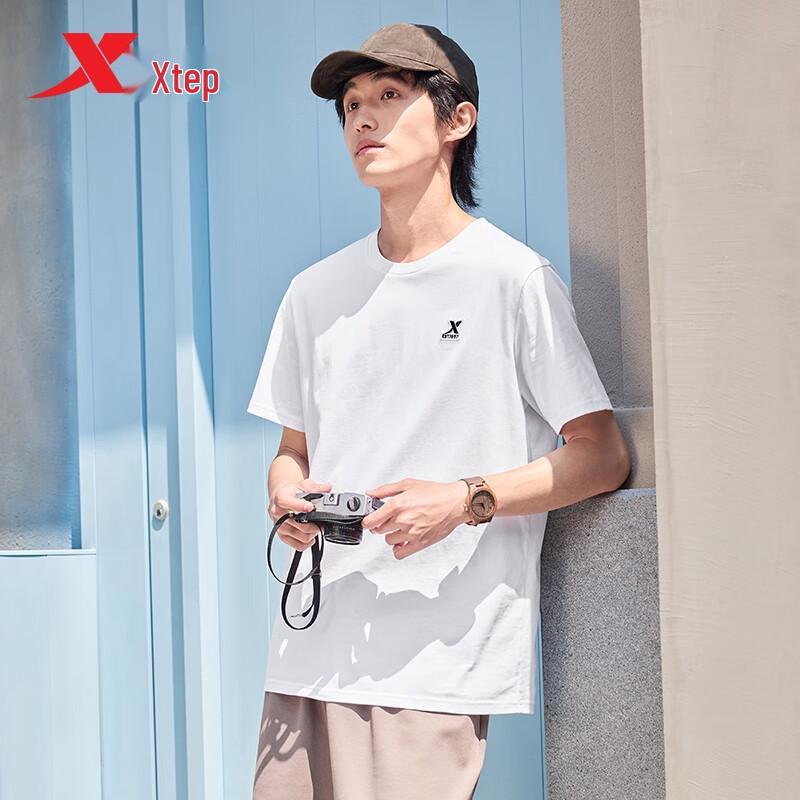 Xtep Unisex Summer Cotton Moisture-Wicking T-shirt