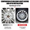 4PCS 65mm automobile hub center cover sticker is suitable for Audi ABT A3A4A5Q2 Q7 RSTT hub aluminum alloy modification sticker.