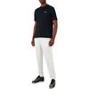 Emporio Armani Round Neck Logo Print Fitted Short Sleeve T-Shirt Men Tops Black 3D1TH3-1JOCZ-09Q7