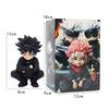 6 יחידות/סט דמויות Jujutsu Kaisen, סאטורו גוג'ו איטאדורי יוז'י דמות פעולה אנימה דגם אספנות צעצועים, מתנת יום הולדת למעריצים