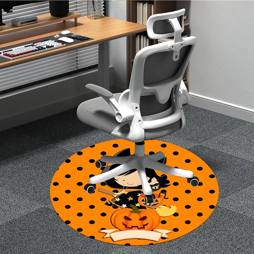

1pc Witch, Pumpkin Decoration Chair Carpet for Office, Soft Flannel Throw Mat, Perfect for Office,Holiday Party Decoration Choice yy251113026 80cm by 80cm