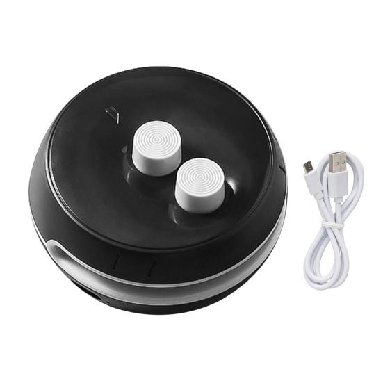 

Мини-машина для запечатывания пакетов с резаком, перезаряжаемая, портативная, с термосваркой чёрный