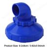 Pool Inlet Nozzle Adapter 360 Degree Rotatable Swimming Pool Return Jet Pool Jet Nozzle Replacement for Intex Outlet Pool Nozzle