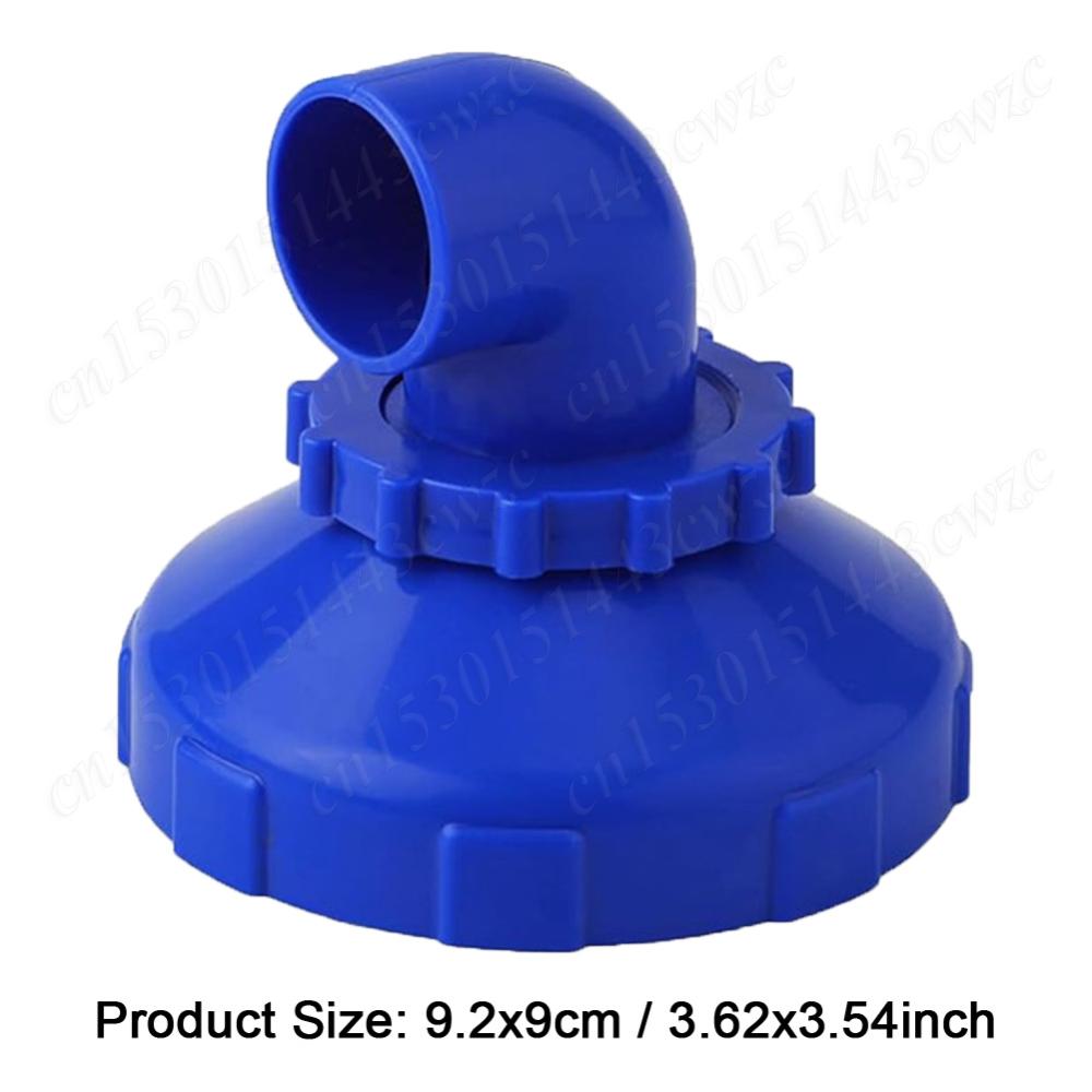 Pool Inlet Nozzle Adapter 360 Degree Rotatable Swimming Pool Return Jet Pool Jet Nozzle Replacement for Intex Outlet Pool Nozzle