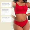 Zeriluna Push-Up Lingerie Set: High-Waisted, Thin Strap, Comfortable & Breathable.