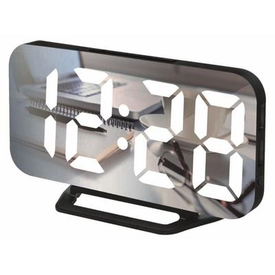 Mobile Phone Charging Mirror Electronic Snooze Alarm Clock Student-specific Digital Bedside Alarm Clock