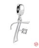 copper Bead Charms Exquisite Letter Charm Bead Charms Suitable Ideal For Authentic Bracelets Ladies Fashion Do It Yourself Jewellery