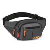 Unisex Waterproof Sports Waist Bag - Large Capacity Multifunctional Chest Bag for Business, Outdoor, and Mobile Phone Use