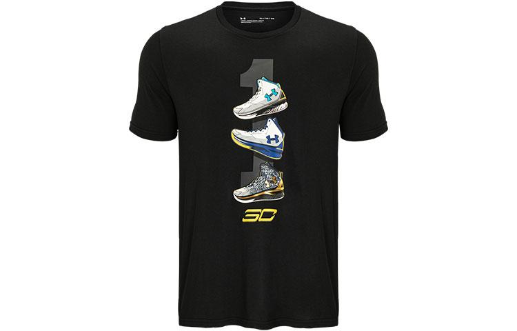 Мужская футболка Under Armour Черная 1371280-001 XL