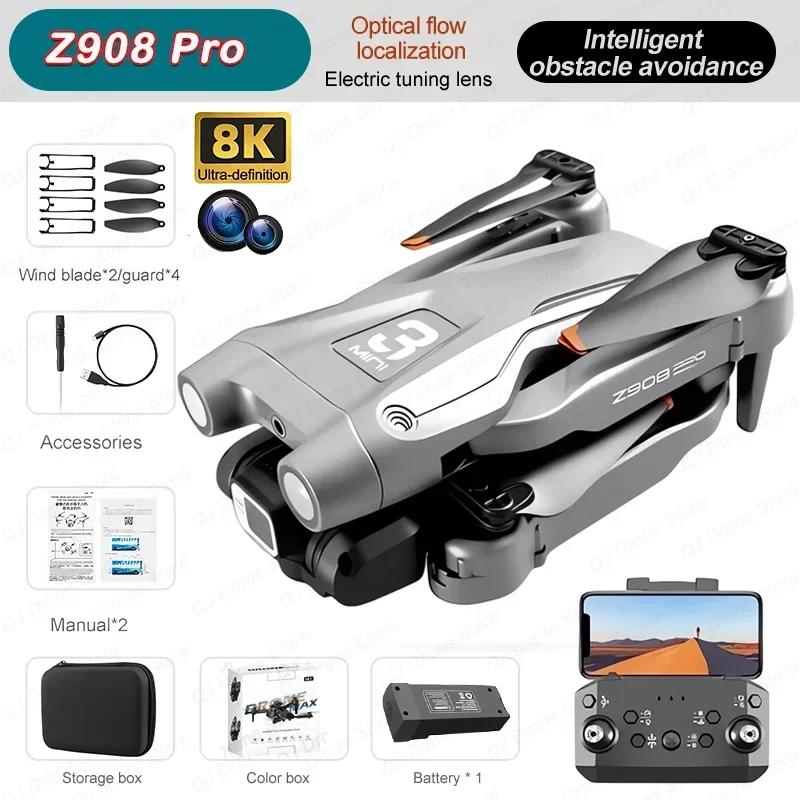 Best seller collection Drone Professional Z908 Pro Max 8K Dual HD Aerial Photography FPV Brushless Obstacle Avoidance Quadcopter