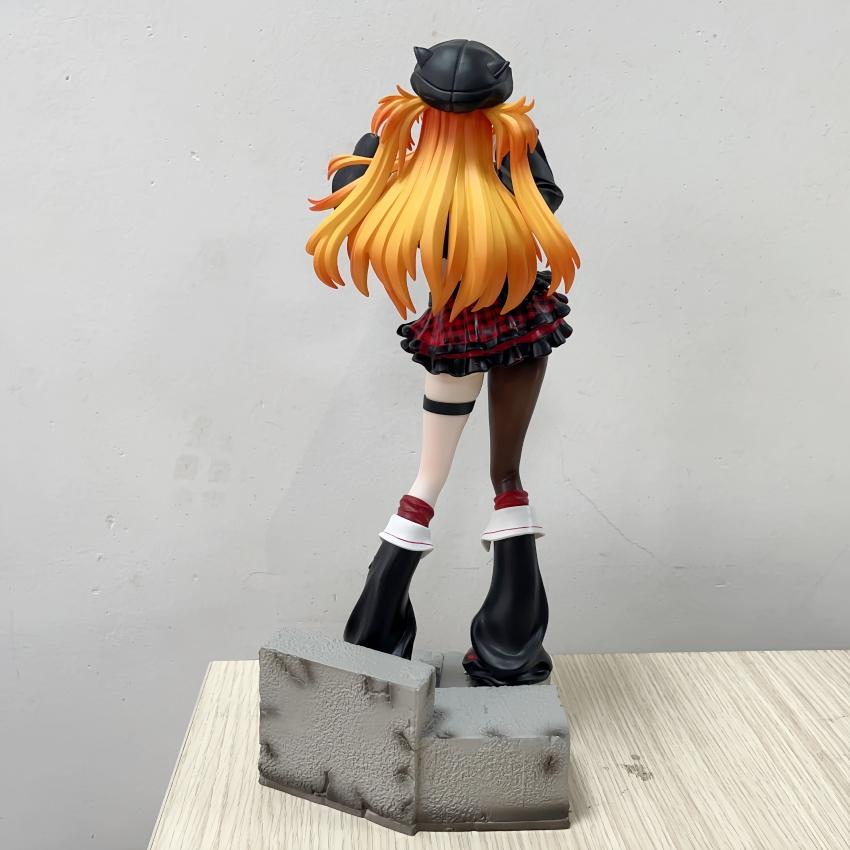 32CM Neon Genesis Evangelion Asuka Langley Ayanami Rei Versija Mergaitė figūrėlė PVC Žaidimo Statulėlė Anime Modelis Veiksmo Suaugusiųjų Lėlė žaislai dovanos