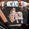 Extra Large Waterproof Heavy Duty Car Seat Cover Dogs Rear Bench Pad With Storage Pockets