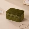 Premium Silk Like Jewelry Storage Case With Compact Design For Home And Travel Use