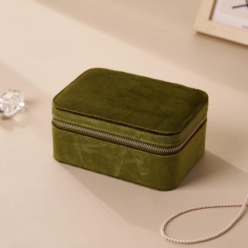 Premium Silk Like Jewelry Storage Case With Compact Design For Home And Travel Use