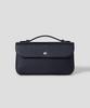 Beanpole Accessory Solid Leather Crossbody Bag Navy