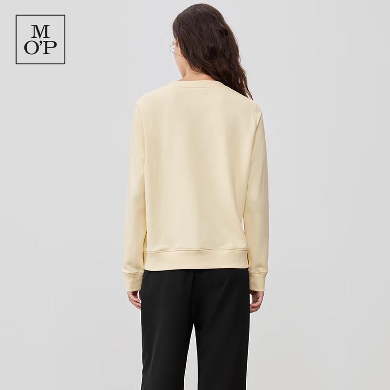 Marc O'Polo Women's 2024 Autumn Embroidered Strawberry Logo Pullover Sweatshirt