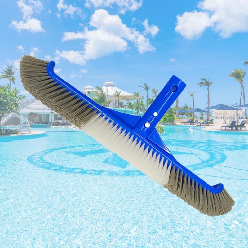 Pool Wall Scrub Brush Swimming Pool Cleaning Suction Brush Efficient Cleaner Pool Scrub