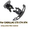 Carbon Fiber Magnetic Shift Paddles Suitable For Cadillac CT5 CT4 XT4 Steering Wheel With Carbon Fiber Magnetic Shift Paddles