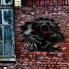 Halloween Wall Decor 3D Ghost Hand Floor Wall Ceiling Stickers Peel and Stick Skeleton Wall Decals Horror Halloween Zombie Art Murals Window Clings Ba