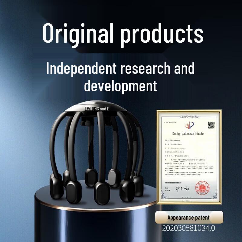 Hezheng Wireless Octopus Scalp Massager