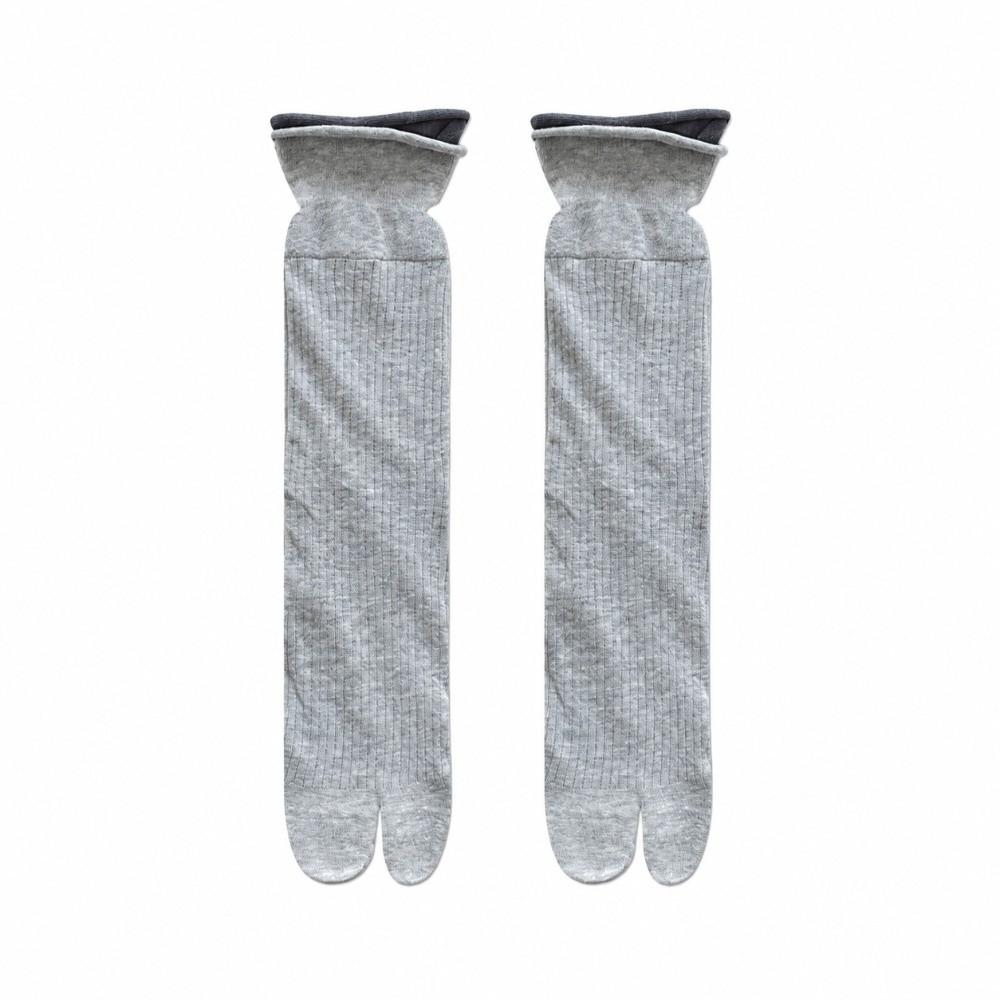 Mid Tube Five Finger Socks Double-layer Two-toed Socks New Flip Flop Socks For Women