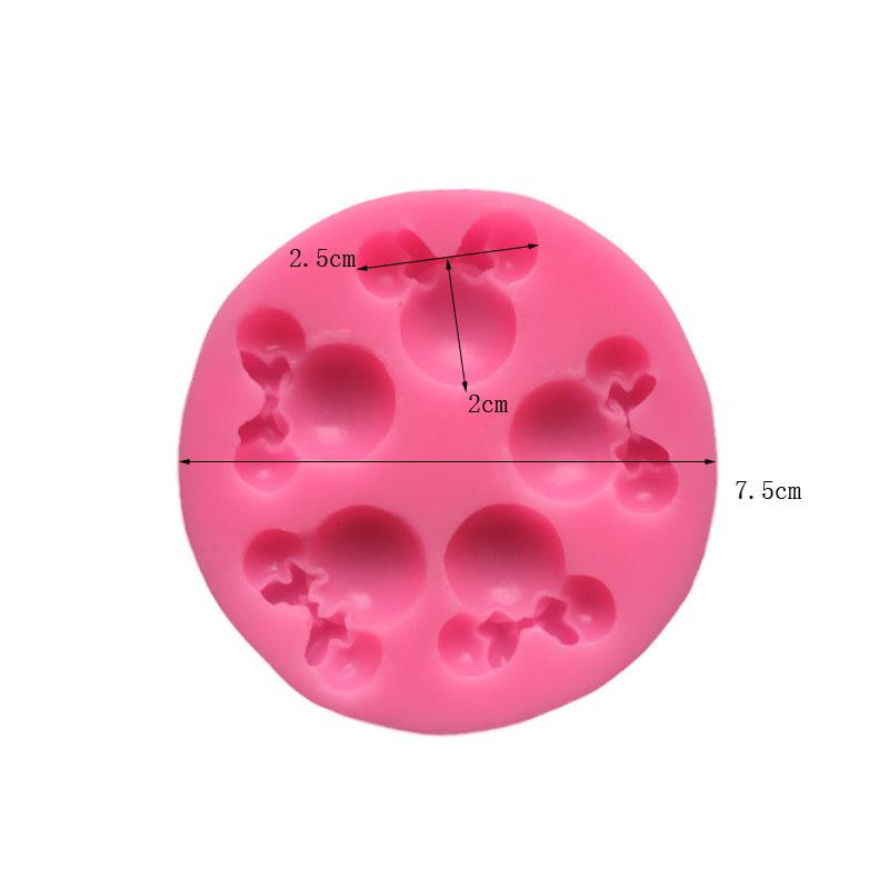 Mouse Cooking Chocolate Ice Silicone Mold For Baking Fondant Sugar Of Cake Decorating Mould