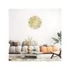 Mandala Metal Wall Art Waterproof Rustproof Yoga Meditation Home Decor Living Room Bedroom Bathroom Decoration