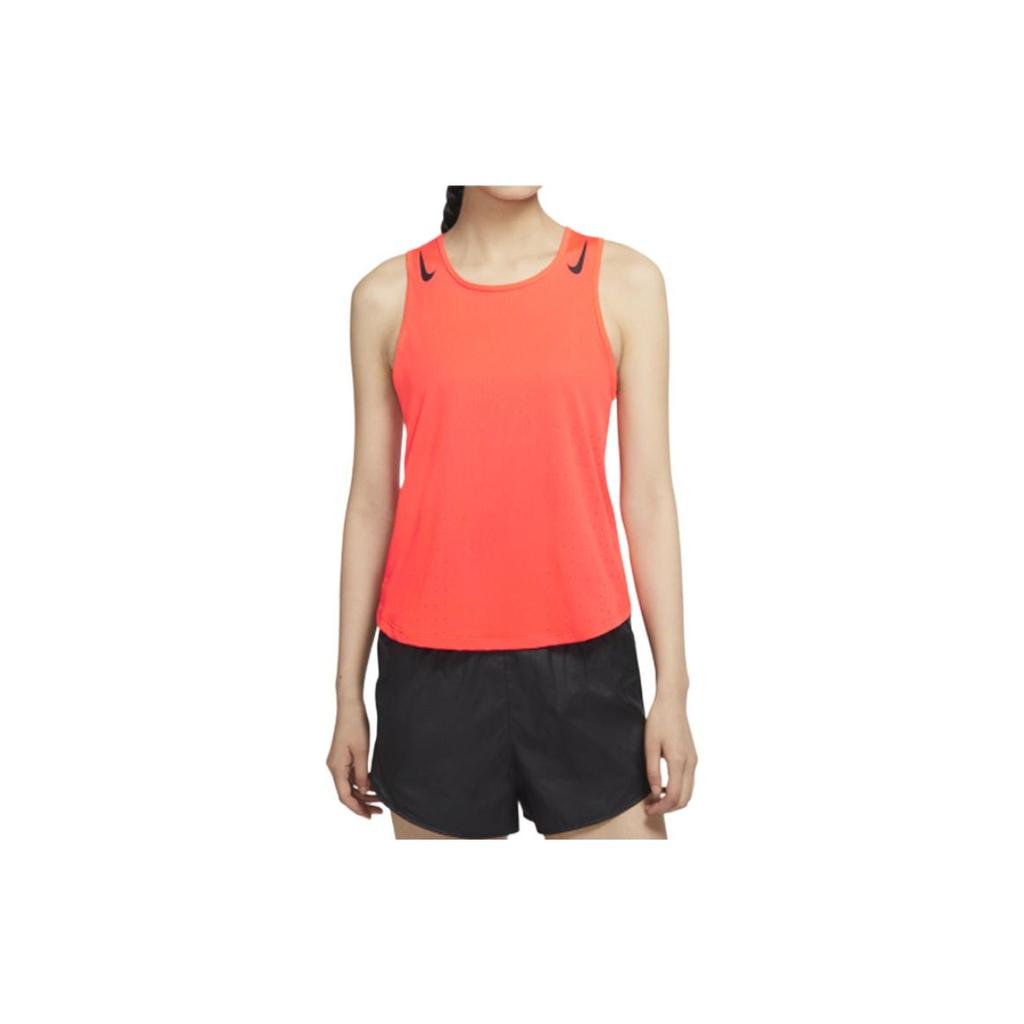 Nike Aeroswift Running Sleeveless Top Women tops Orange CJ2370-635