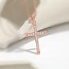Belief Prayer Cross Pendant Small Design Street Hip Hop Cross Necklace