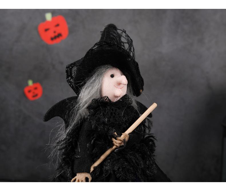 Witch Tree Topper & Halloween Decoration Ornament