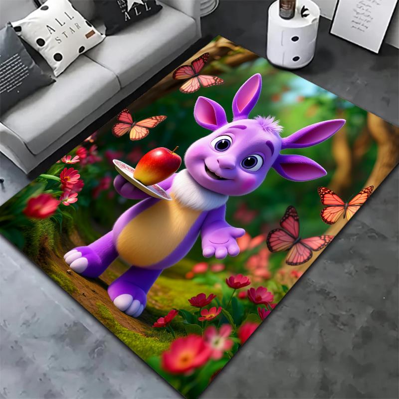 Luntik Carpet Rug for Living Room Bedroom Home Sofa Decoration,Kids play Nonslip Floor Mat