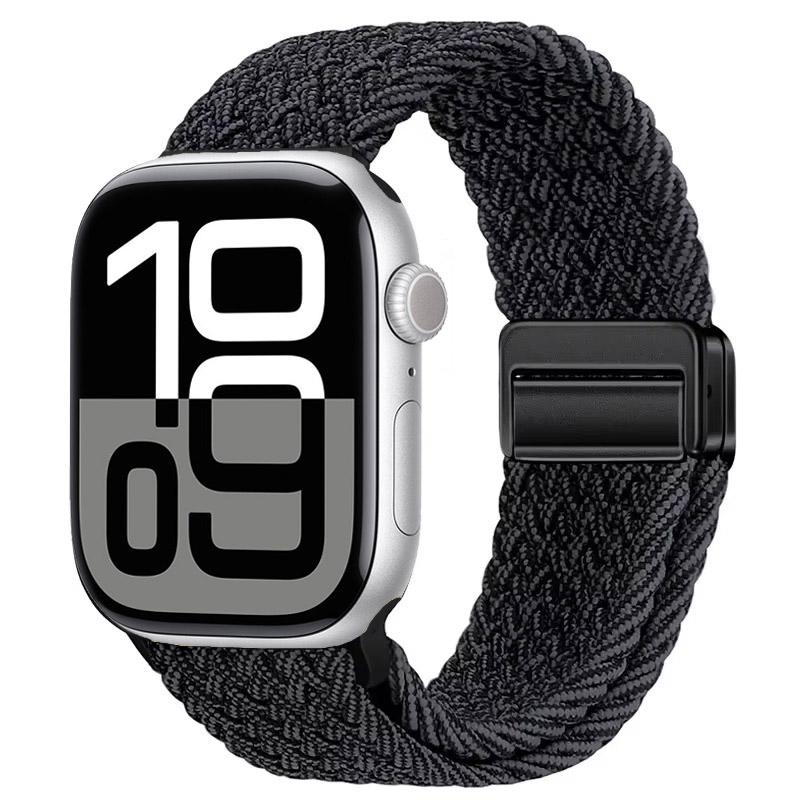Nylon Strap for Apple Watch 10 46mm 42mm/Ultra 2 49mm 9 8 7 Breathable Watchband iwatch Series 6 5 4 SE 44mm 40mm 45mm 41mm Band
