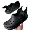 1 Pair Cartoon Girl Gift Shoes Buckle Diy 3D Hole Shoe Accessories Lovely Angel Wings Hole Shoe Charms Decoration